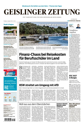 Cover of Geislinger Zeitung