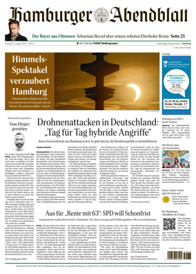 Cover of Hamburger Abendblatt (Hamburg)