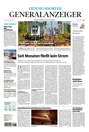 Cover of Hennigsdorfer Generalanzeiger