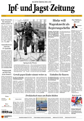 Cover of Ipf- und Jagst-Zeitung