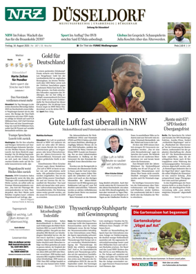 Cover of Neue Rhein Zeitung (Dusseldorf)