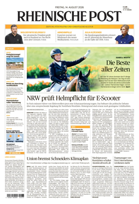 Cover of Rheinische Post - Wesel/Dinslaken
