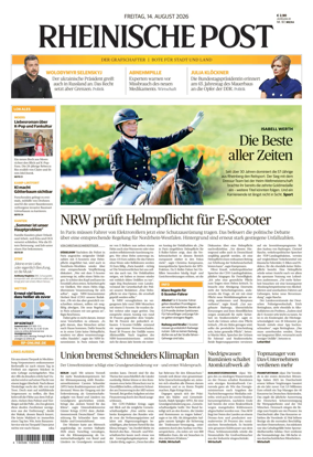 Cover of Rheinische Post - Xanten and Moers