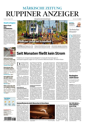 Cover of Ruppiner Anzeiger