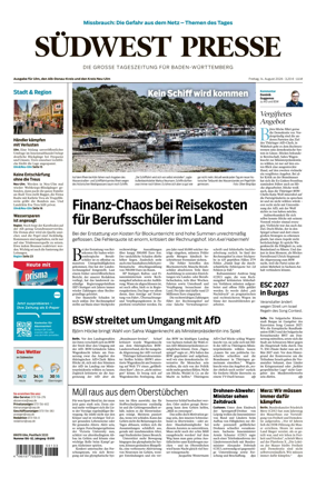 Cover of Sudwest Presse