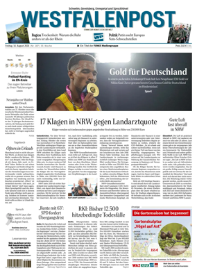 Cover of Westfalenpost (Ennepetal)