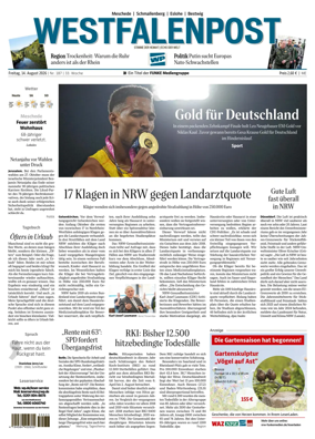 Cover of Westfalenpost (Meschede)
