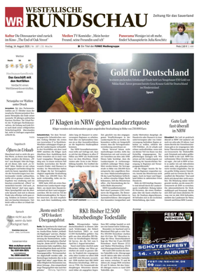 Cover of Westfalische Rundschau (Arnsberg)
