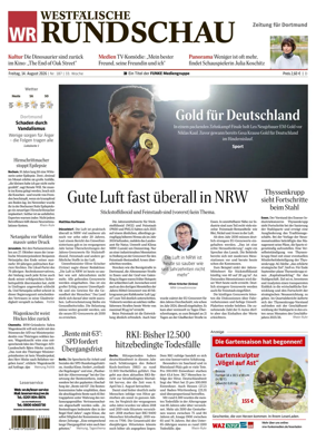 Cover of Westfalische Rundschau (Dortmund-Sud II)