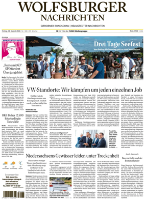 Cover of Wolfsburger Nachrichten (Wolfsburg-Gifhorn)