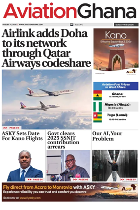 Cover of Aviation Ghana