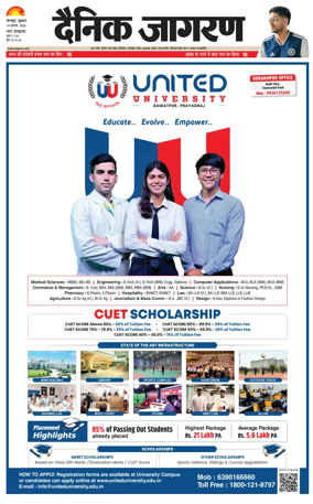 Cover of Dainik Jagran - Gorakhpur