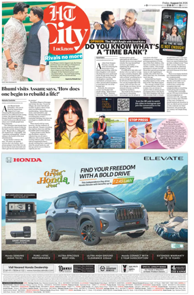 Cover of Hindustan Times (Lucknow) - Live