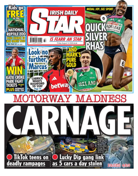 Cover of Irish Daily Star