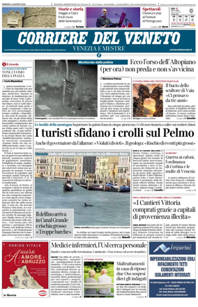 Cover of Corriere del Veneto (Venezia e Mestre)