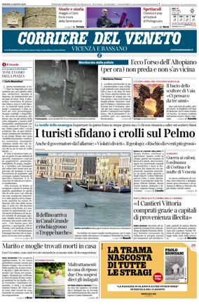 Cover of Corriere del Veneto (Vicenza e Bassano)