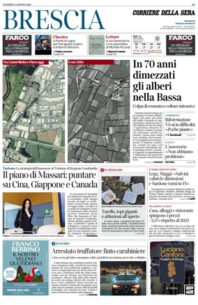 Cover of Corriere della Sera (Brescia)