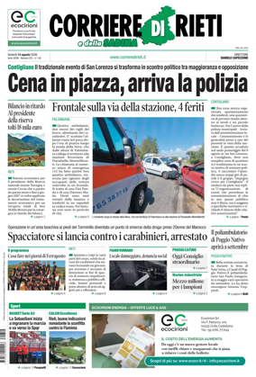 Cover of Corriere di Rieti
