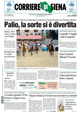 Cover of Corriere di Siena