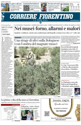 Cover of Corriere Fiorentino