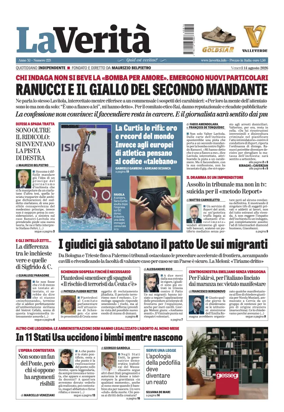 Cover of La Verita (Italia)