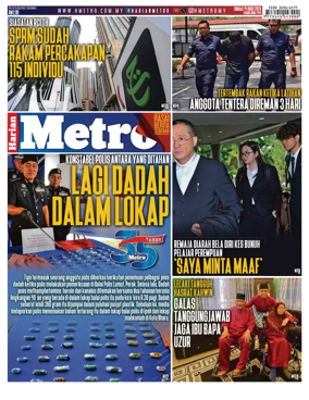 Cover of Harian Metro