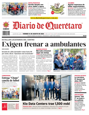 Cover of Diario de Queretaro