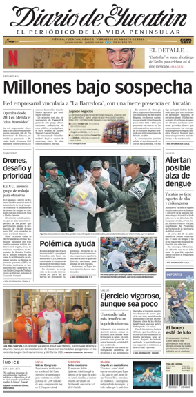 Cover of Diario de Yucatan