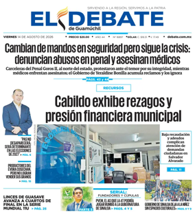 Cover of El Debate de Guamuchil