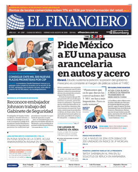Cover of El Financiero