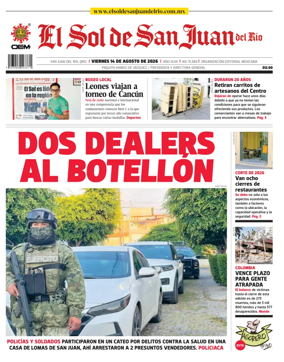 Cover of El Sol de San Juan del Rio