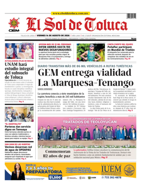 Cover of El Sol de Toluca