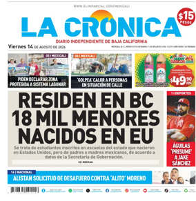Cover of La Cronica