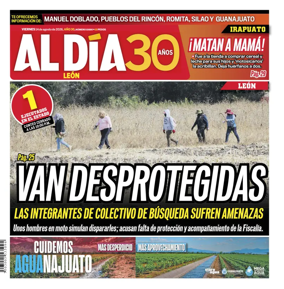 Cover of Periodico Al Dia (Leon)