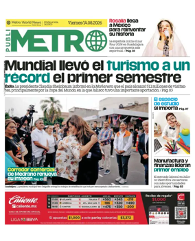 Cover of Publimetro Guadalajara