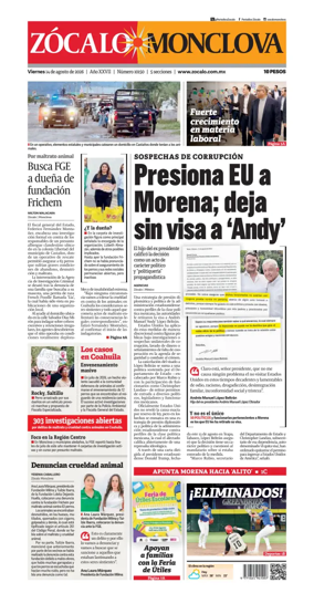 Cover of Zocalo Monclova