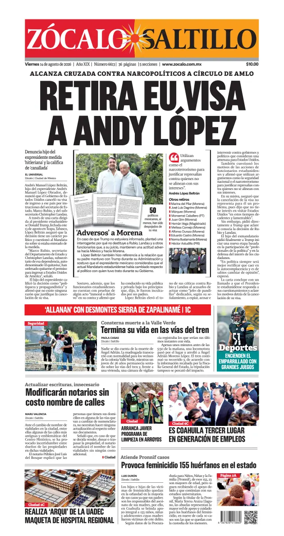Cover of Zocalo Saltillo
