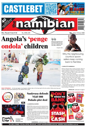 Cover of The Namibian