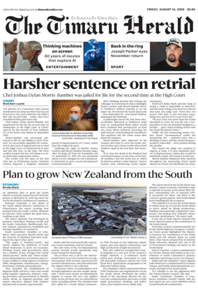 Cover of The Timaru Herald