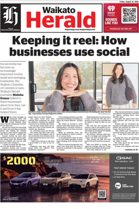 Cover of Waikato Herald