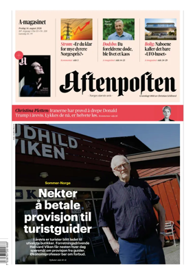 Cover of Aftenposten