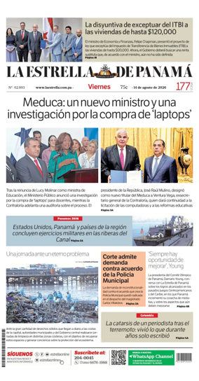 Cover of La Estrella de Panama