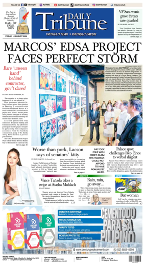 Cover of Daily Tribune (Philippines)