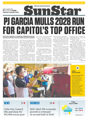 Cover of Sun.Star Cebu