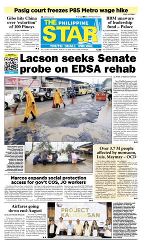 Cover of The Philippine Star