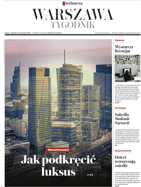 Cover of Gazeta Wyborcza Stoleczna