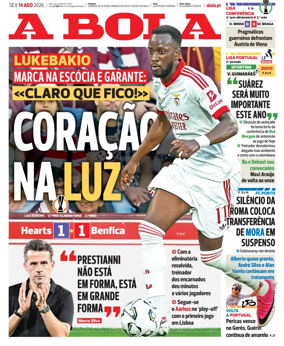 Cover of A BOLA (Portuguese)