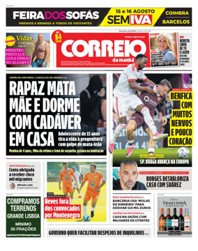Cover of Correio da Manha