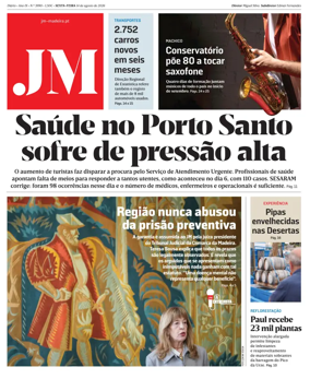 Cover of Jornal Madeira