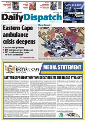 Cover of Daily Dispatch